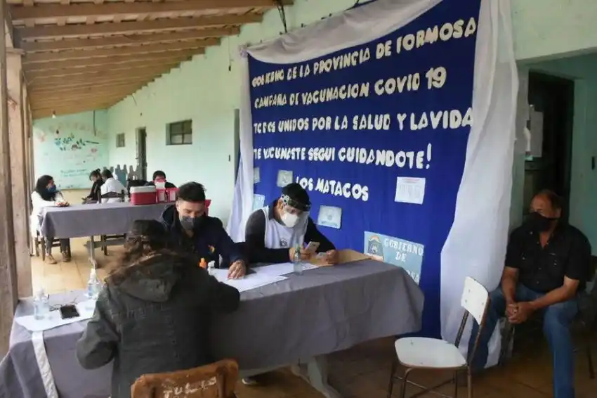 Covid-19: exitosa jornada de vacunación