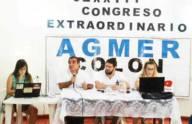 AGMER resolvió acatar la conciliación y asistir hoy a la audiencia con el Gobierno

