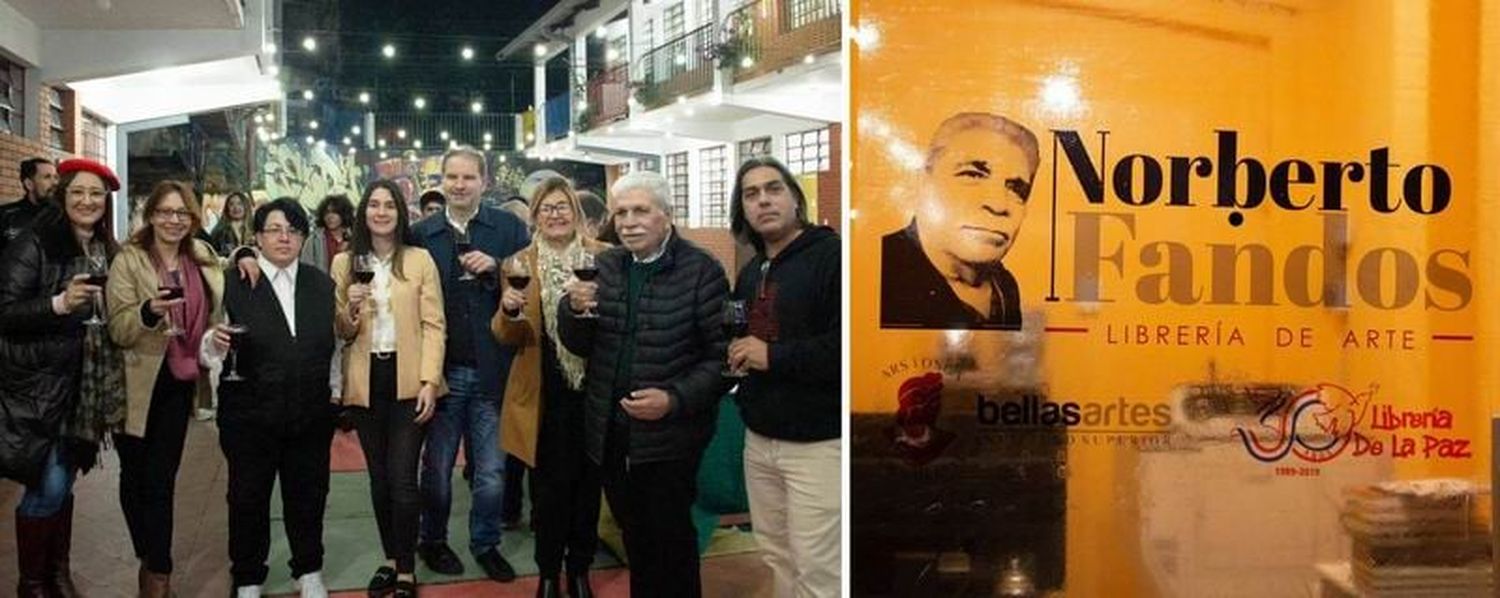 Reconocimiento al maestro 
Norberto Fandos en Asunción