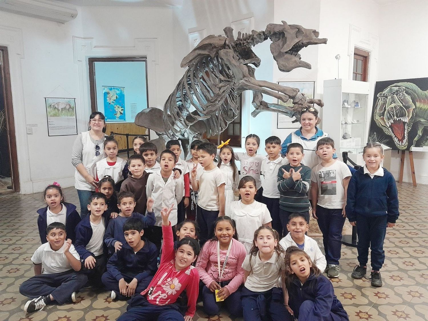 Establecimientos educativos visitaron el Museo de Antropología y Ciencias Naturales