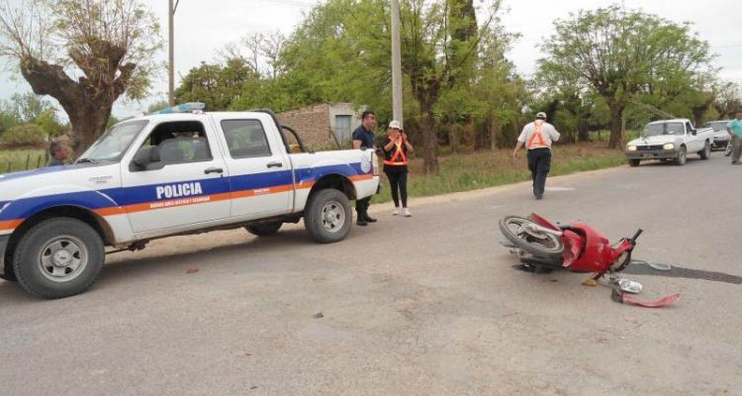 El accidente de motos de todas las semanas