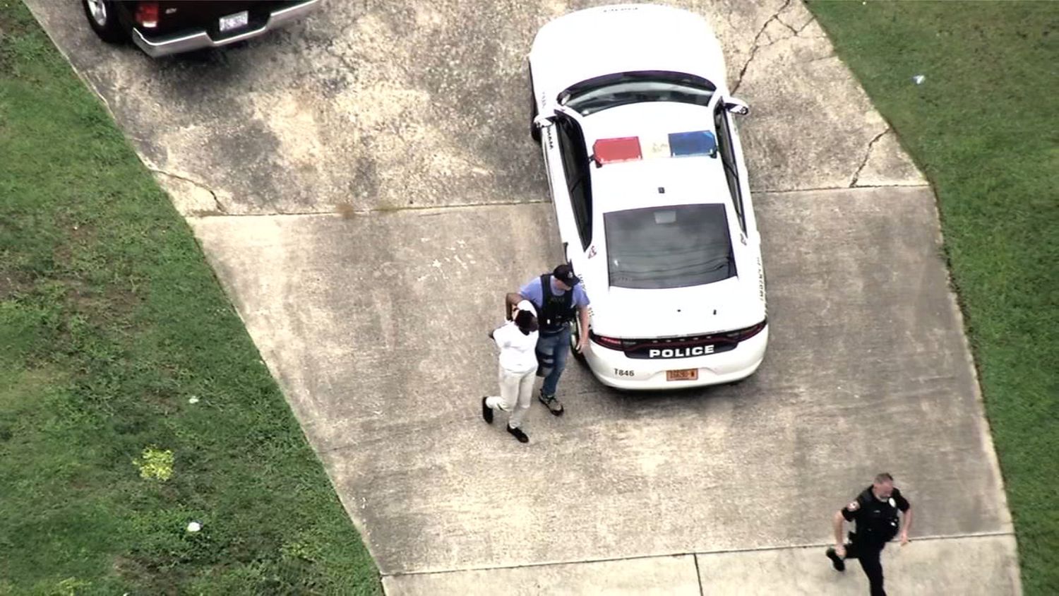 Chopper 11 got exclusive video of the arrest.