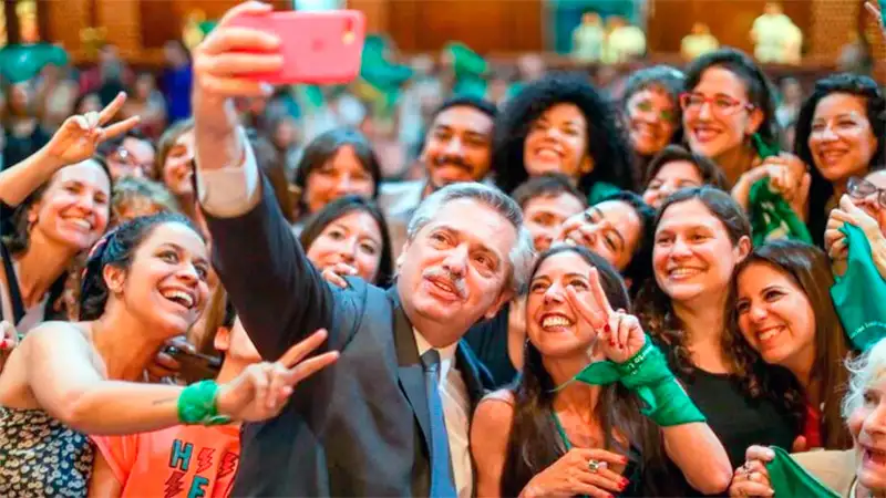 El Presidente Fernández dijo que "cuando pueda" enviará el proyecto al Congreso