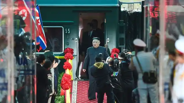 Kim Jong-un llegó a Vietnam para su segunda cumbre con Trump