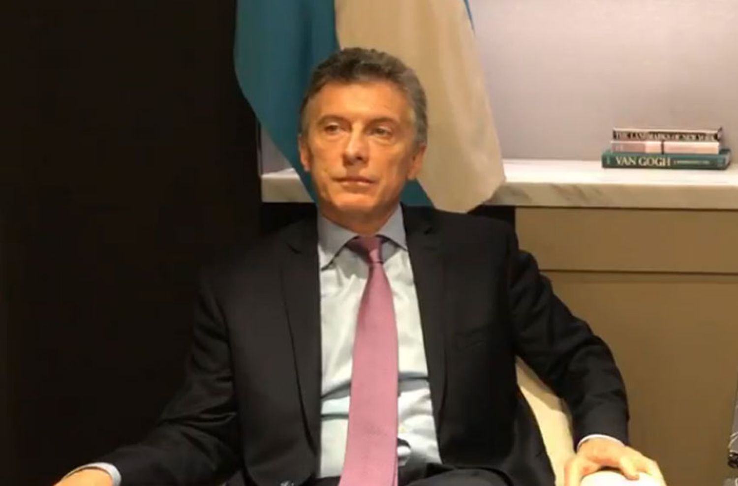 Para Macri, el paro general "no contribuyó en nada"