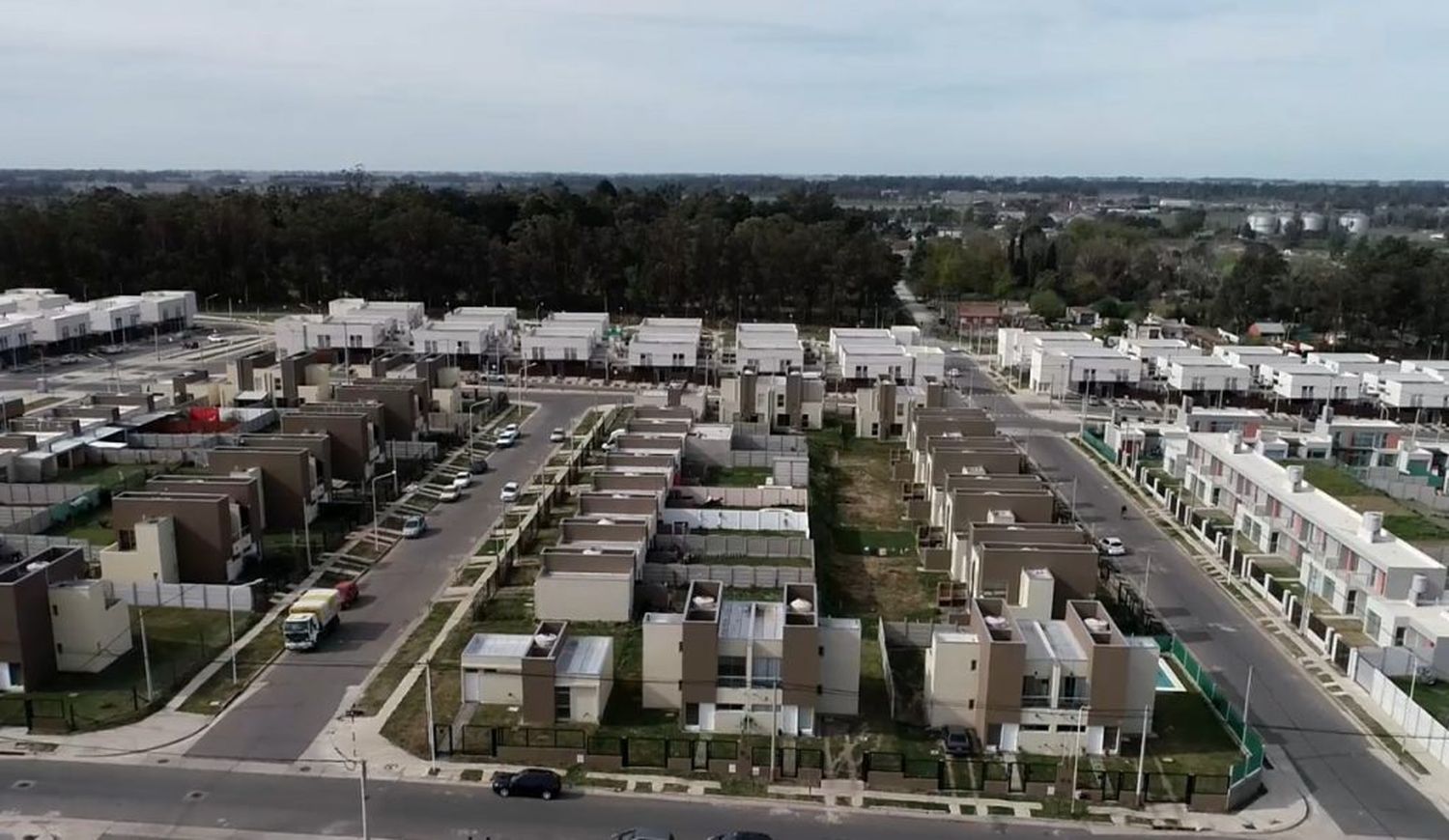 Sortearon más de cincuenta lotes con servicios del Procrear II