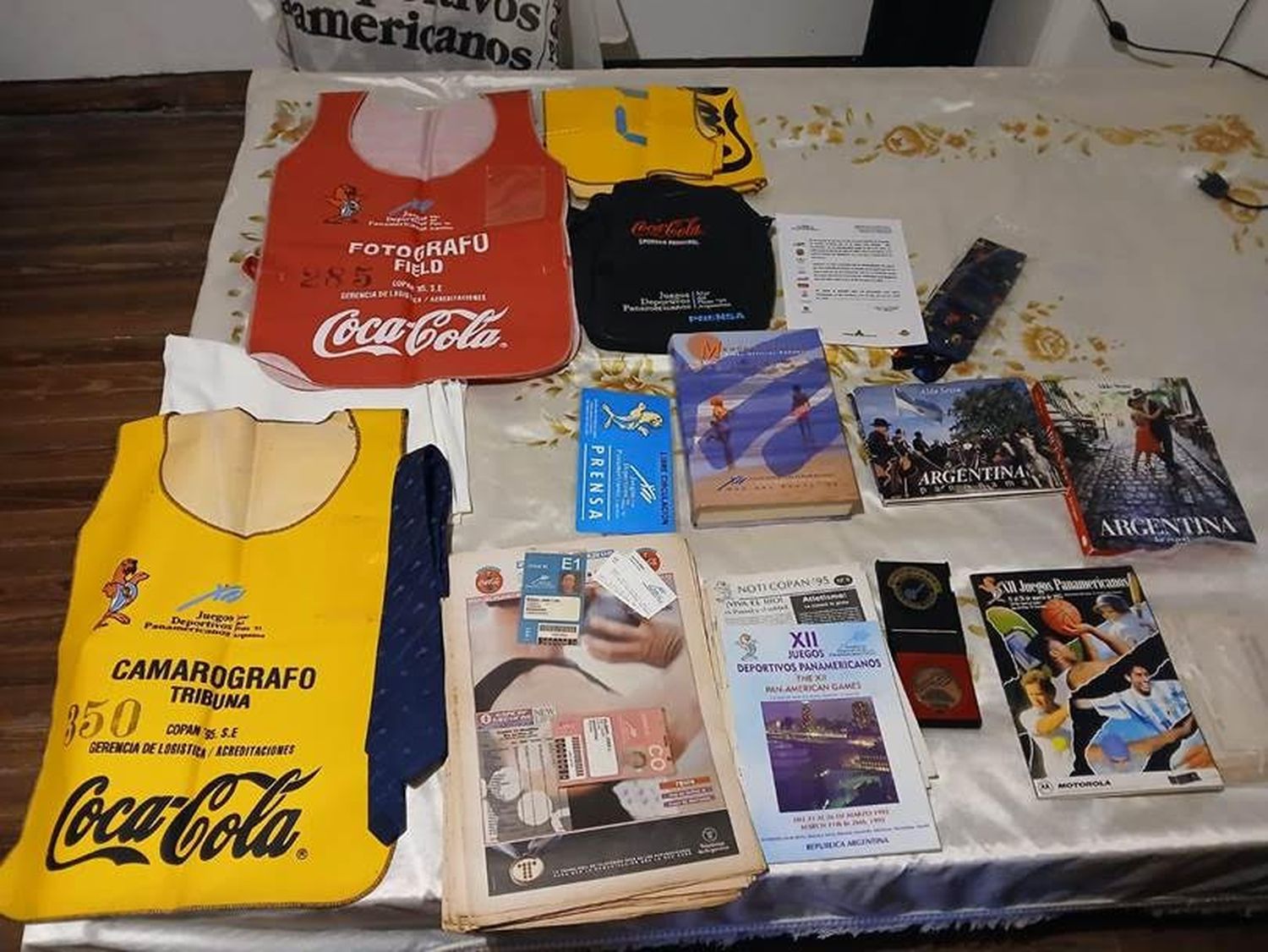 En el lugar se podrá disfrutar de objetos que recuerdan aquellos inolvidables Juegos Panamericanos de 1995.