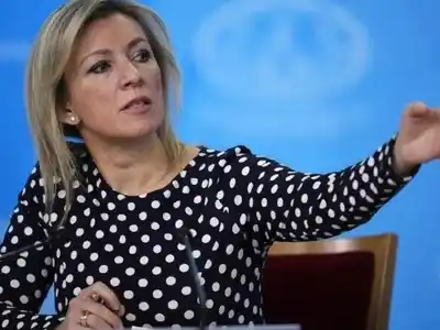 María Zakharova, portavoz del Ministerio de Relaciones Exteriores de Rusia.