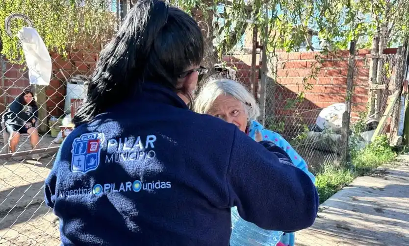 El Municipio continúa desplegando equipos luego del temporal