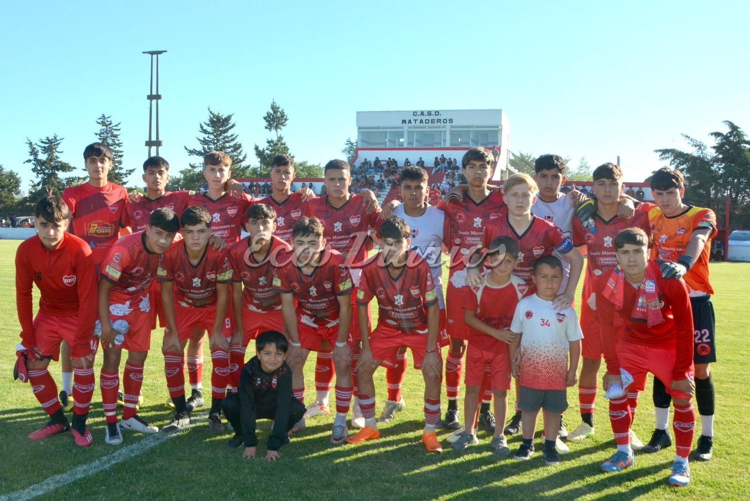Formación de Mataderos, previo al enfrentamiento ante Villa del Parque