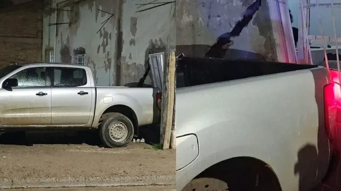 Un hombre destrozó su propia casa con una camioneta para evitar que su hija se instale