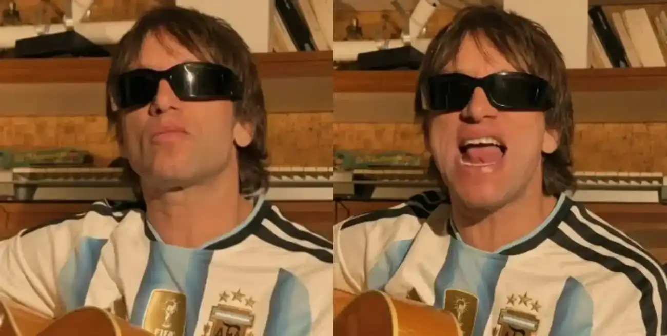 Joaquín Levinton adaptó “Wonderwall” para alentar a la Selección antes de la semifinal contra Inglaterra