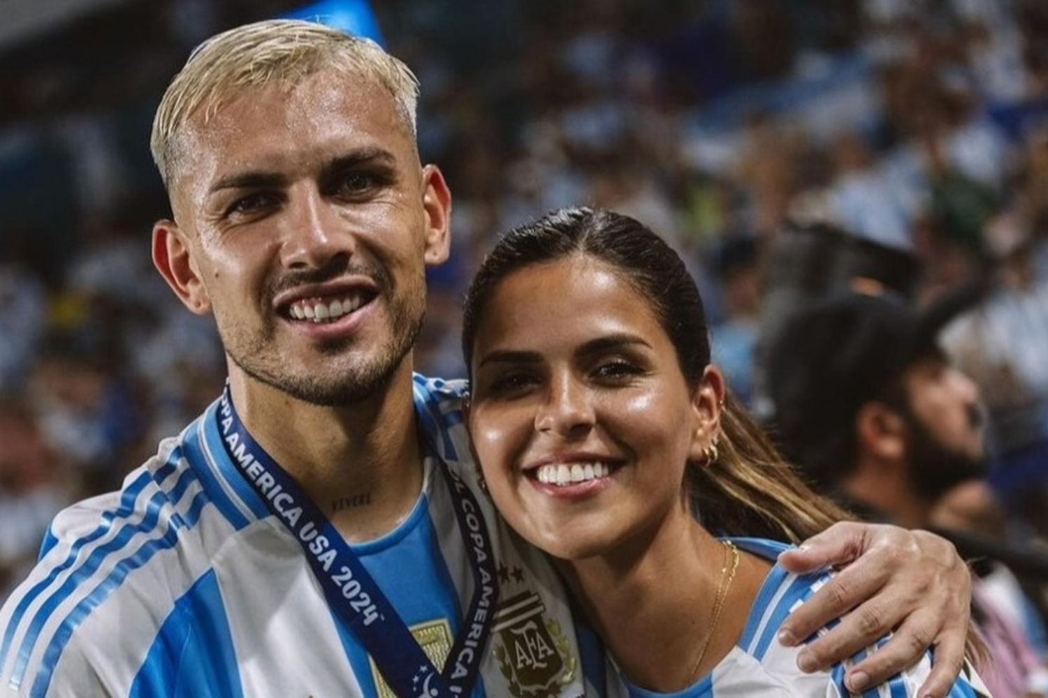 Leandro Paredes y Camila Galante confirmaron que están esperando la llegada de su tercer hijo