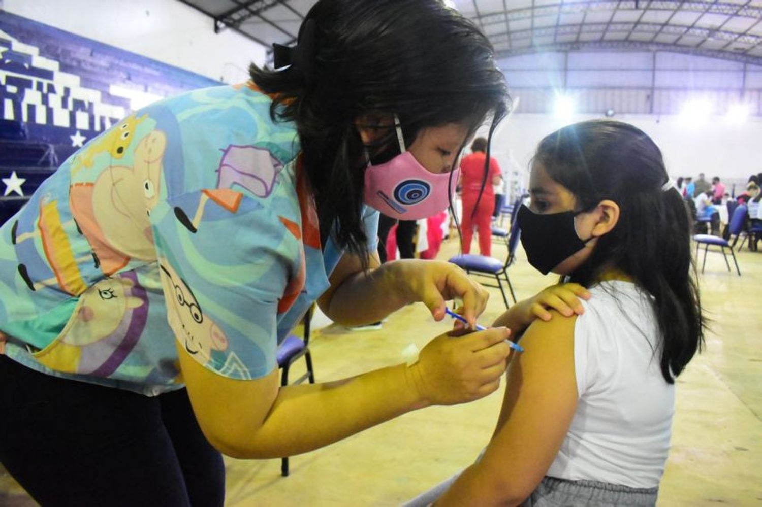 Este jueves completarán sus esquemas de vacunación niños clorindenses