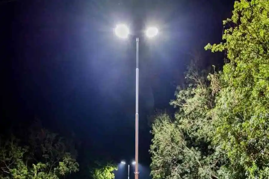 Humboldt: renovarán la iluminación en la zona del Circuito Aeróbico