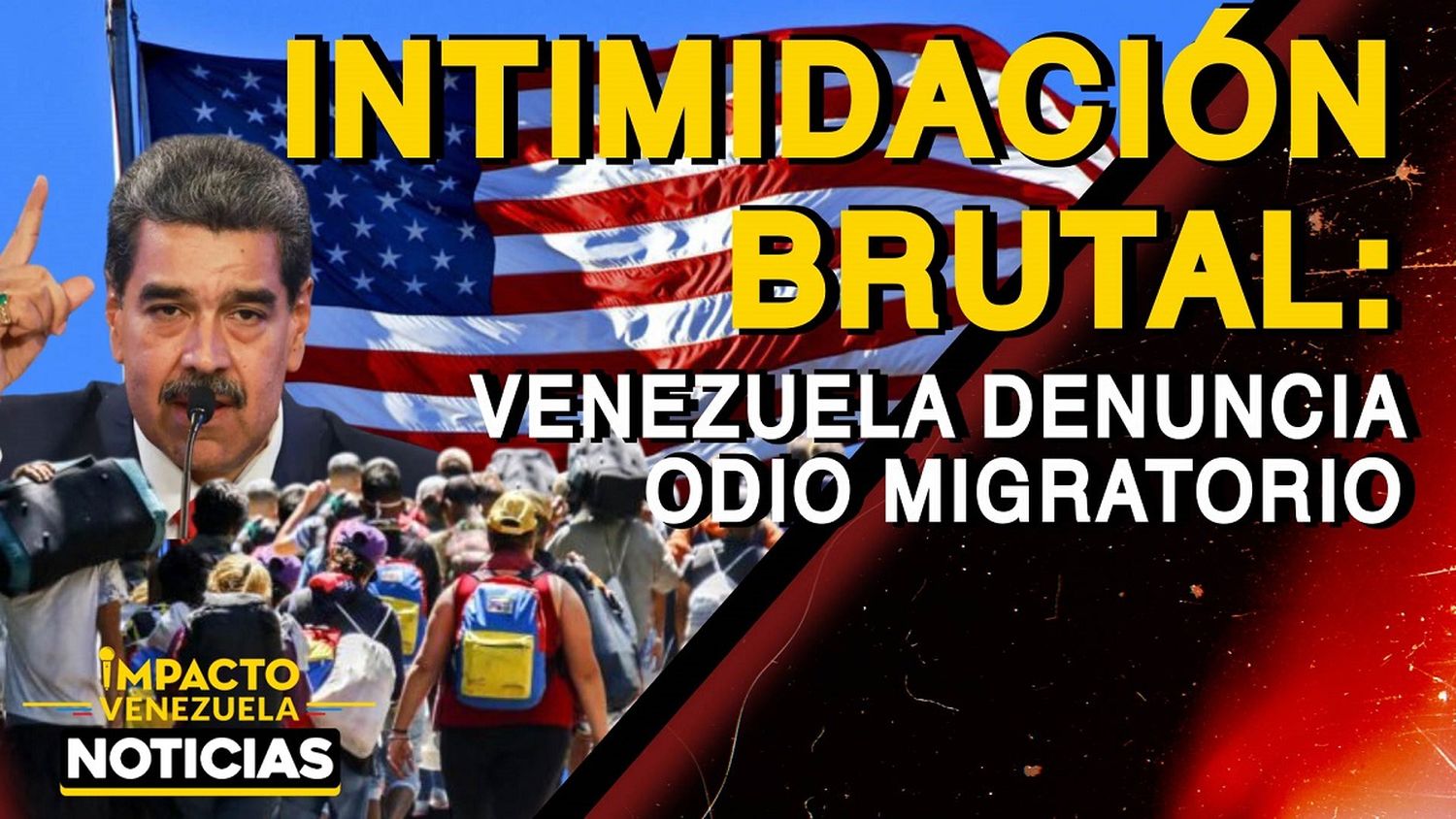 INTIMIDACIÓN BRUTAL: Venezuela denuncia odio migratorio- VIDEO