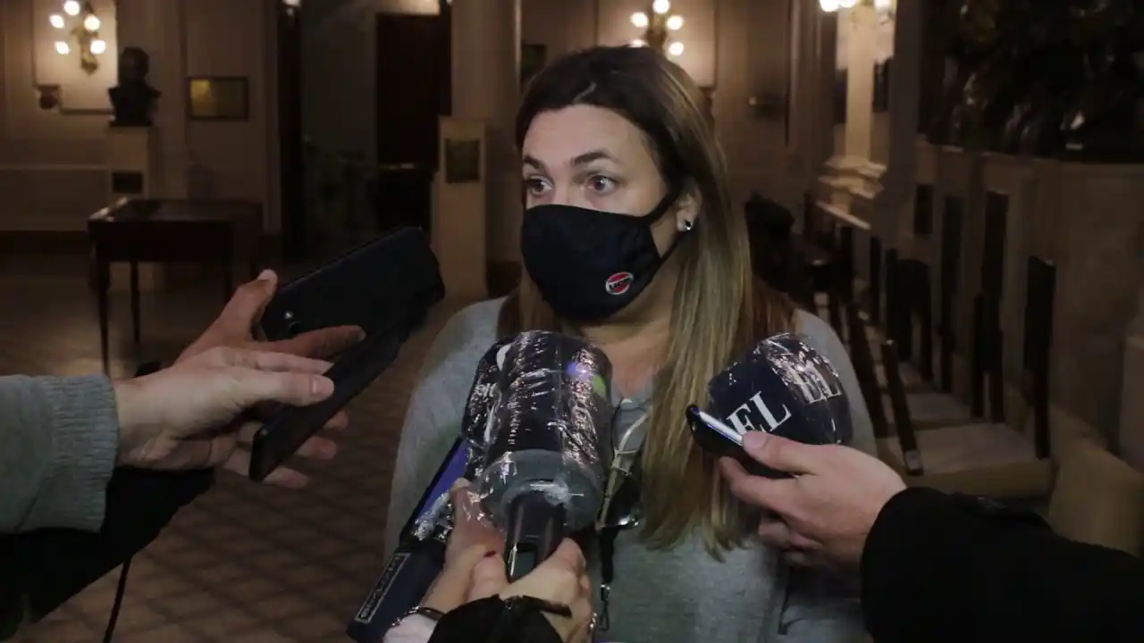 La ministra de Educación Adriana Cantero estuvo en la Legislatura