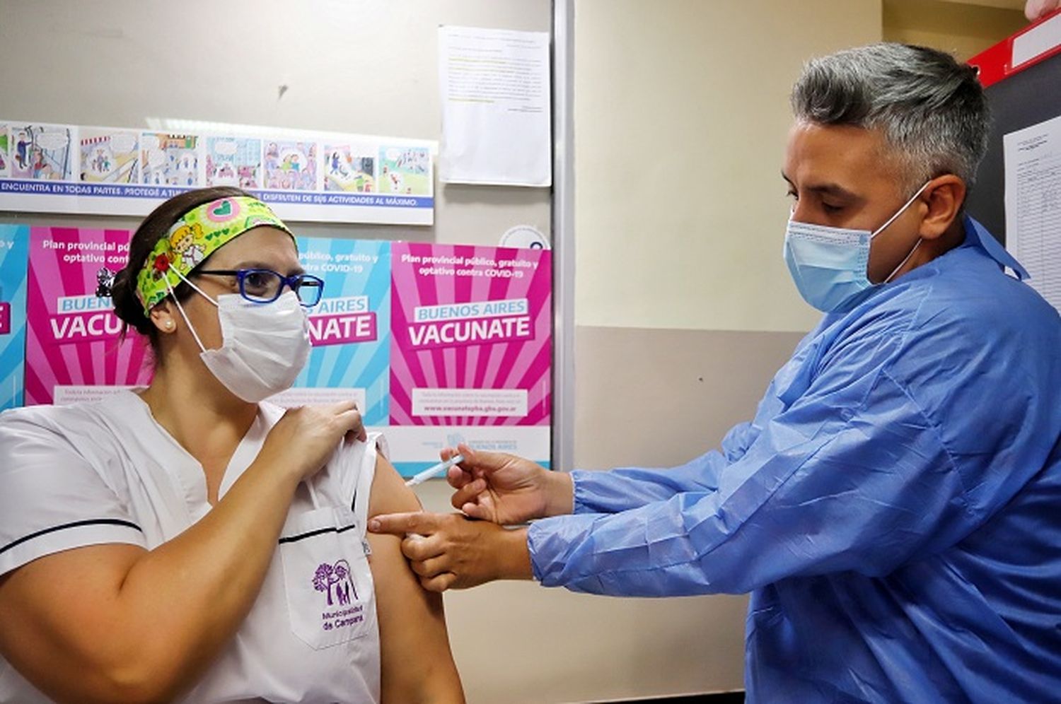 Tercera dosis para personal de salud: Provincia envió 261 mil turnos a través de la aplicación VacunatePBA