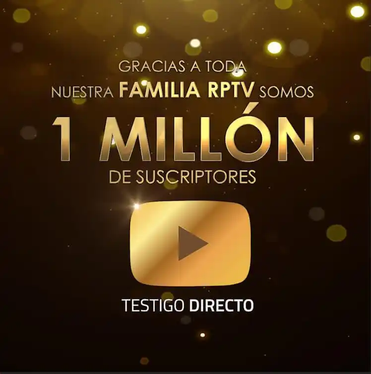 ¡UN MILLÓN! Testigo Directo celebra número de suscriptores