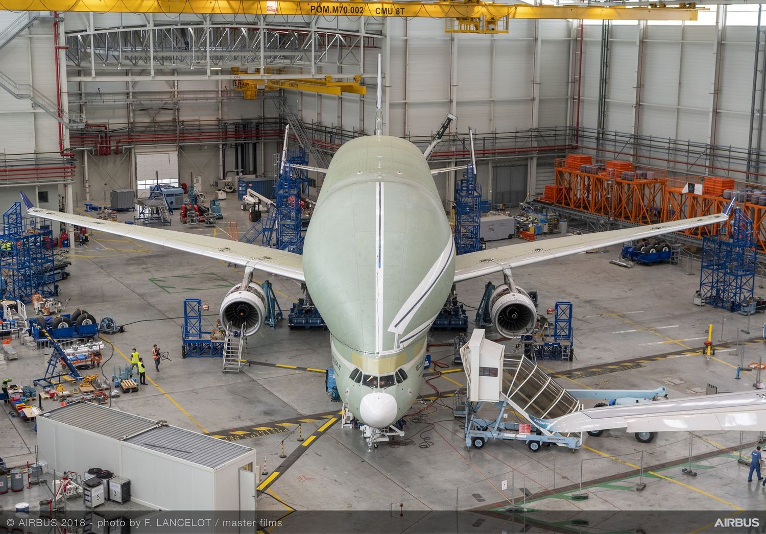 El Airbus BelugaXL superó las pruebas de vibración en tierra