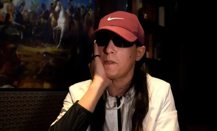 Hernán Coronel, líder y cantante del grupo de cumbia villera "Mala Fama"