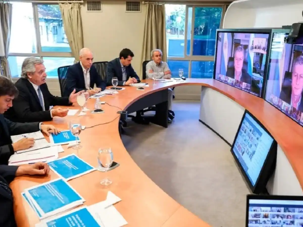 Fernández analizará con gobernadores la apertura de actividades por provincia