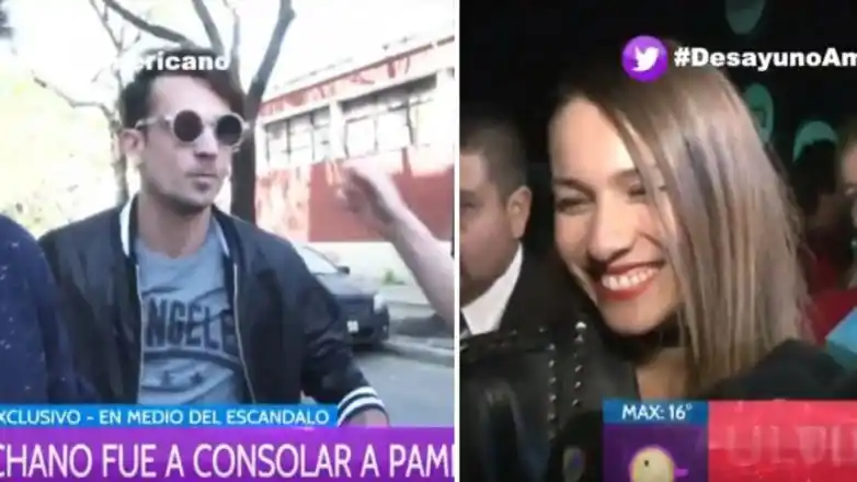 Chano fue a consolar a Pampita después del escándalo