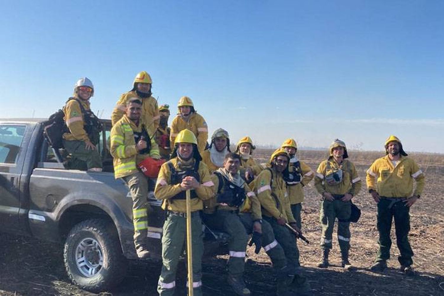 Entre Ríos puso  brigadistas a disposición del Sistema Nacional  de Manejo del Fuego