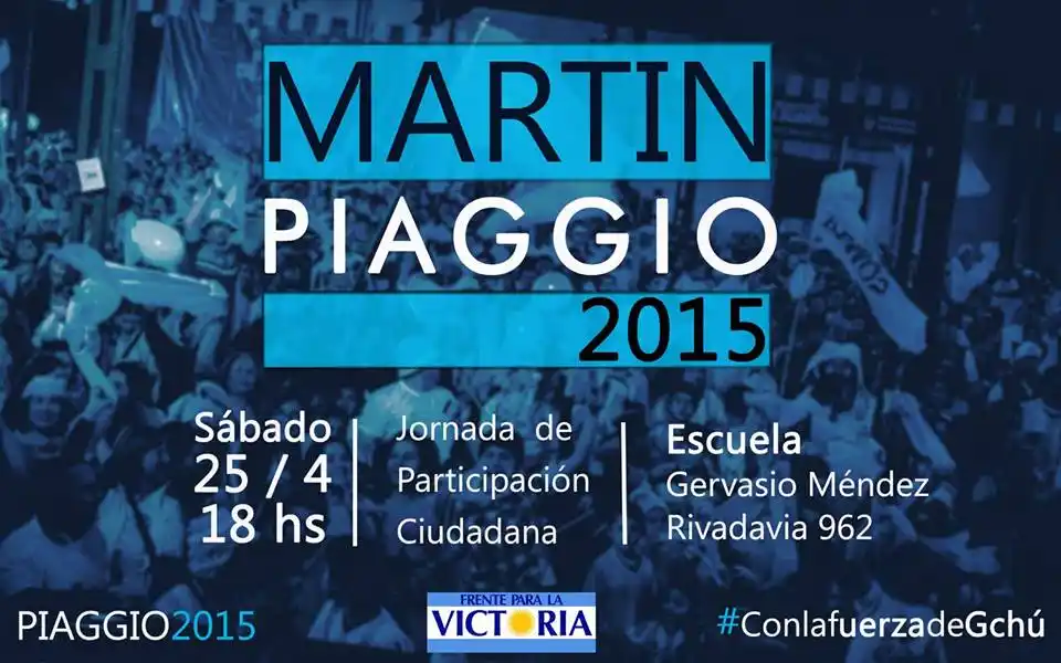 Martín Piaggio propone talleres participativos para abordar políticas de gobierno