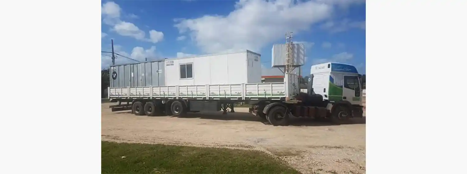 Comienza el montaje del Hospital Modular