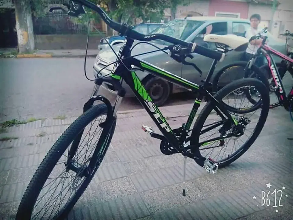 Sustrajeron una bicicleta