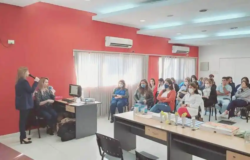 El hospital de Clorinda fue sede de una 
nueva capacitación de la Ley de los 1.000 días