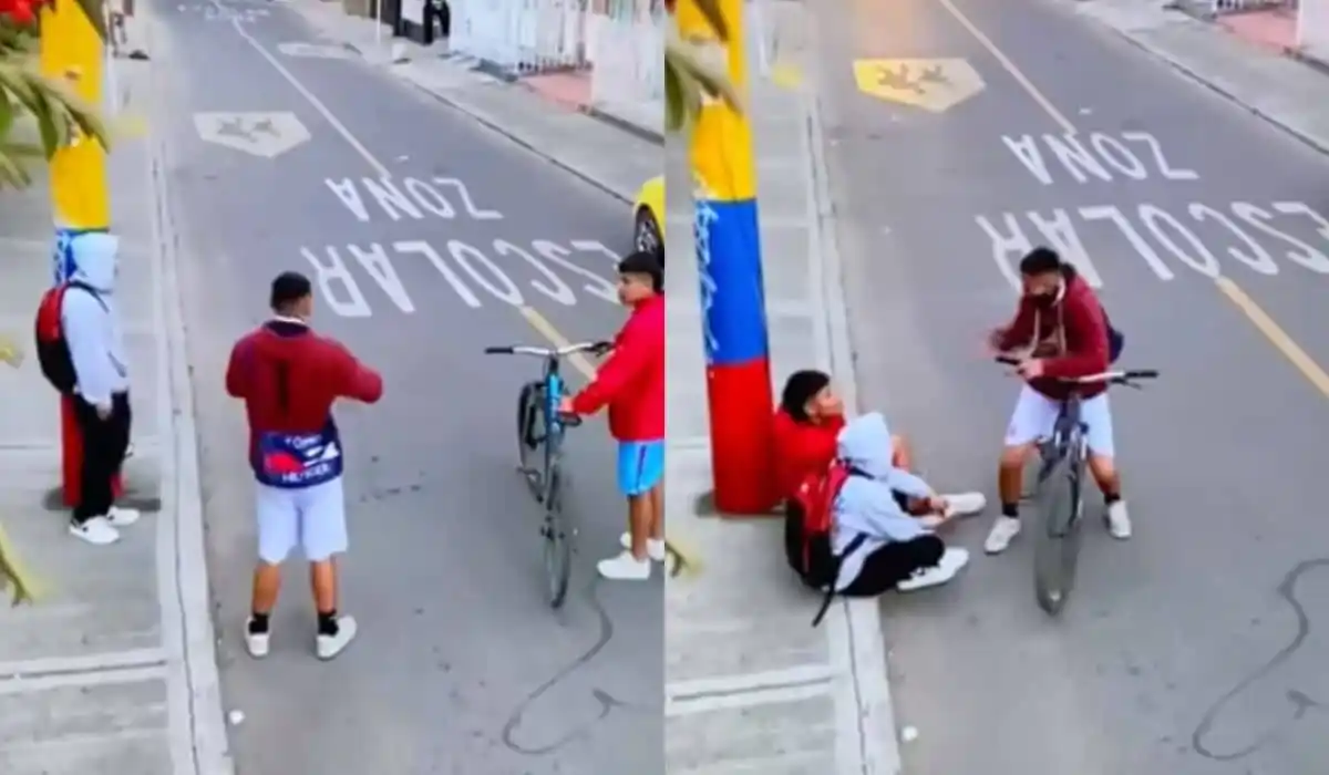 Ladrones de bicicletas en Bogotá atacaron salvajemente a mamá y sus hijas