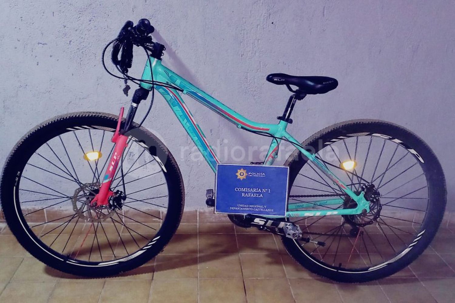 Otra bici robada: en una requisa, encontraron el rodado de dama que estaban buscando