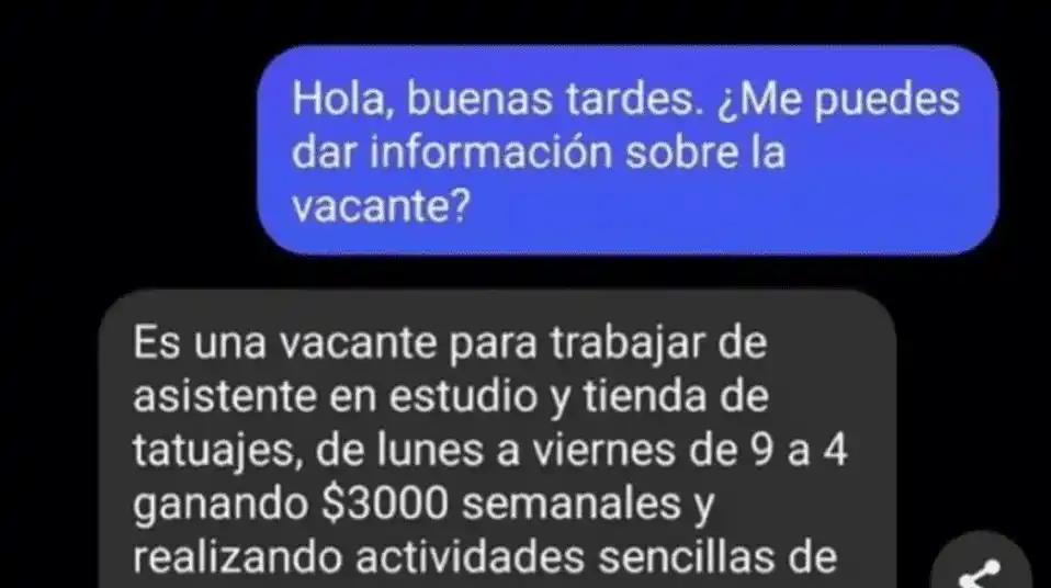 Ofreció un puesto laboral con una repugnante condición y lo escracharon por todos lados