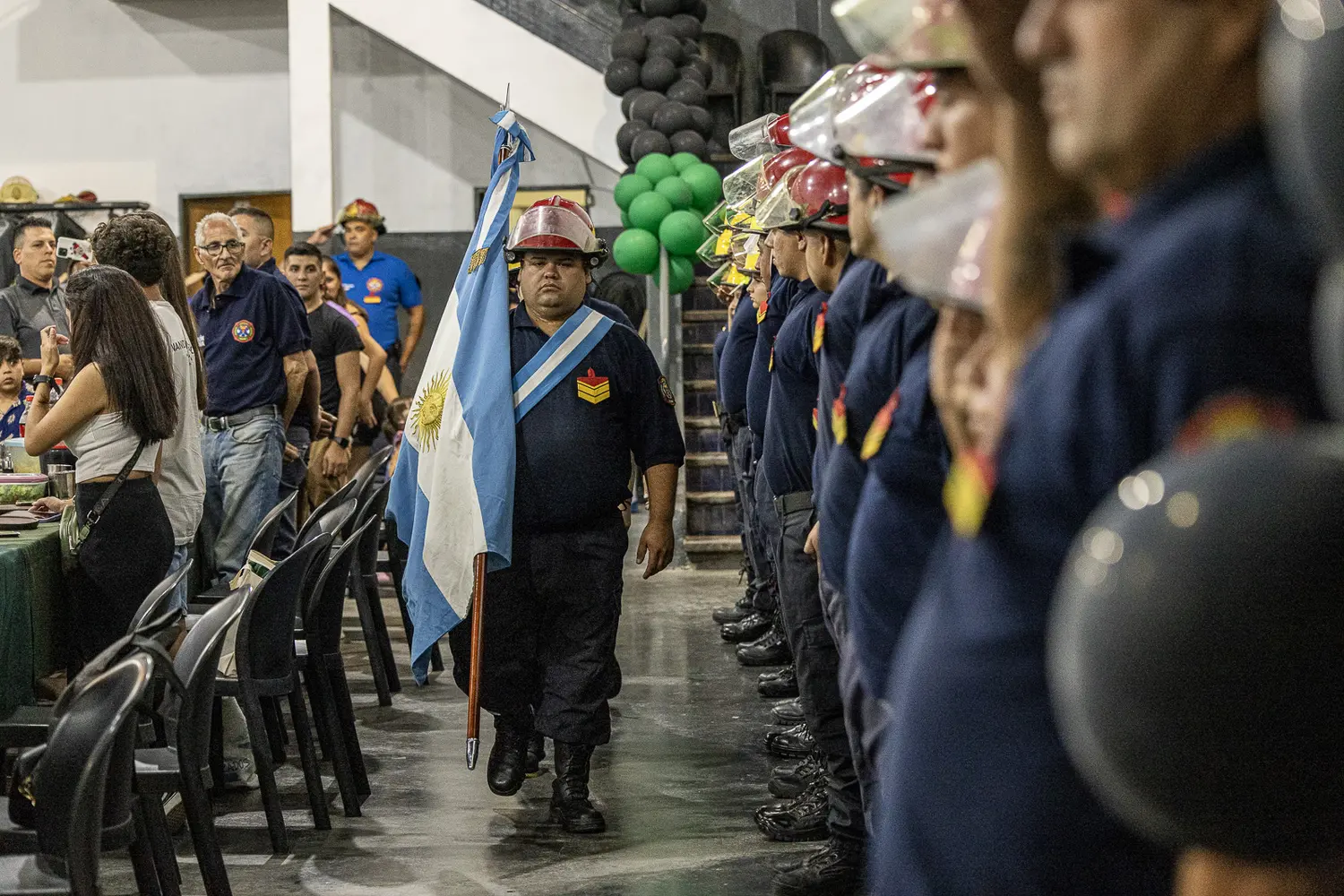 Bomberos de Glew cumplieron 54 años.