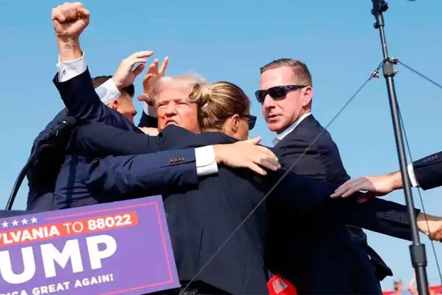 Trump tras el ataque