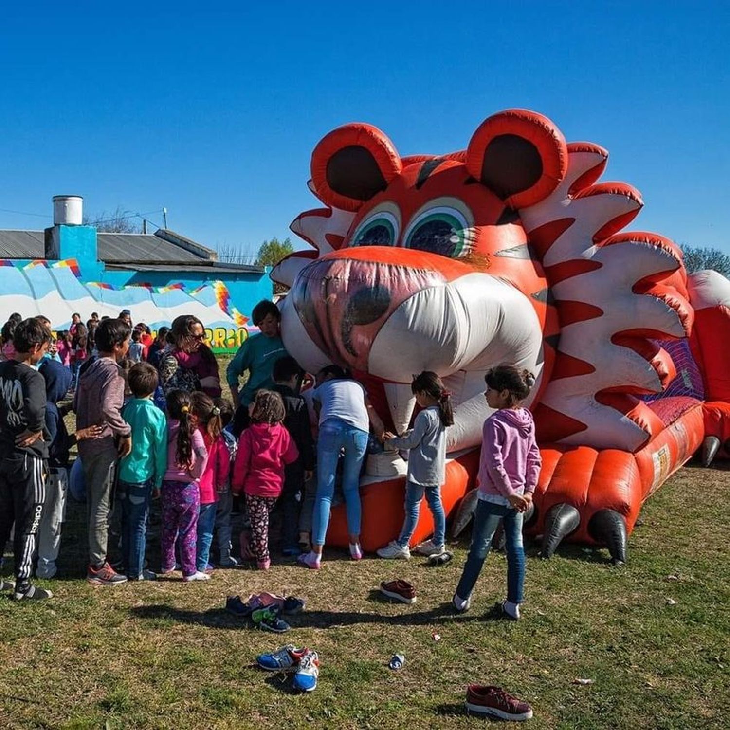 Con los Pies en el Barrio festeja la niñez