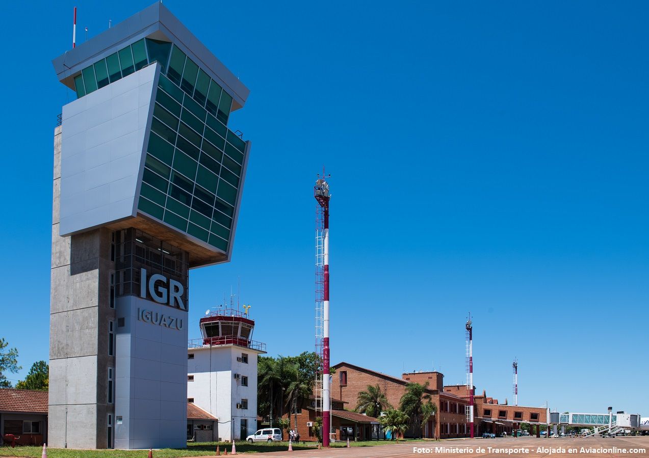 Inauguraron la nueva torre de control del aeropuerto de Pto. Iguazú
