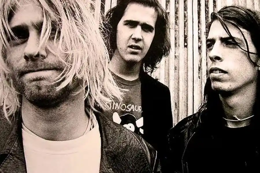 Nirvana fueron Cobain, Novoselic y Grohl. Se convirtieron en la banda más trascendente del grunge