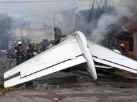 Murieron el piloto y copiloto de un avión privado que se estrelló en San Fernando