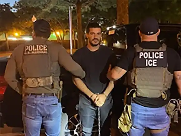 El ICE detiene a venezolano que intentó matar a una mujer en una la "ruleta rusa"