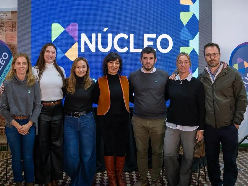 Chiarella junto a la directora general de Agroactiva encabezaron la presentación.