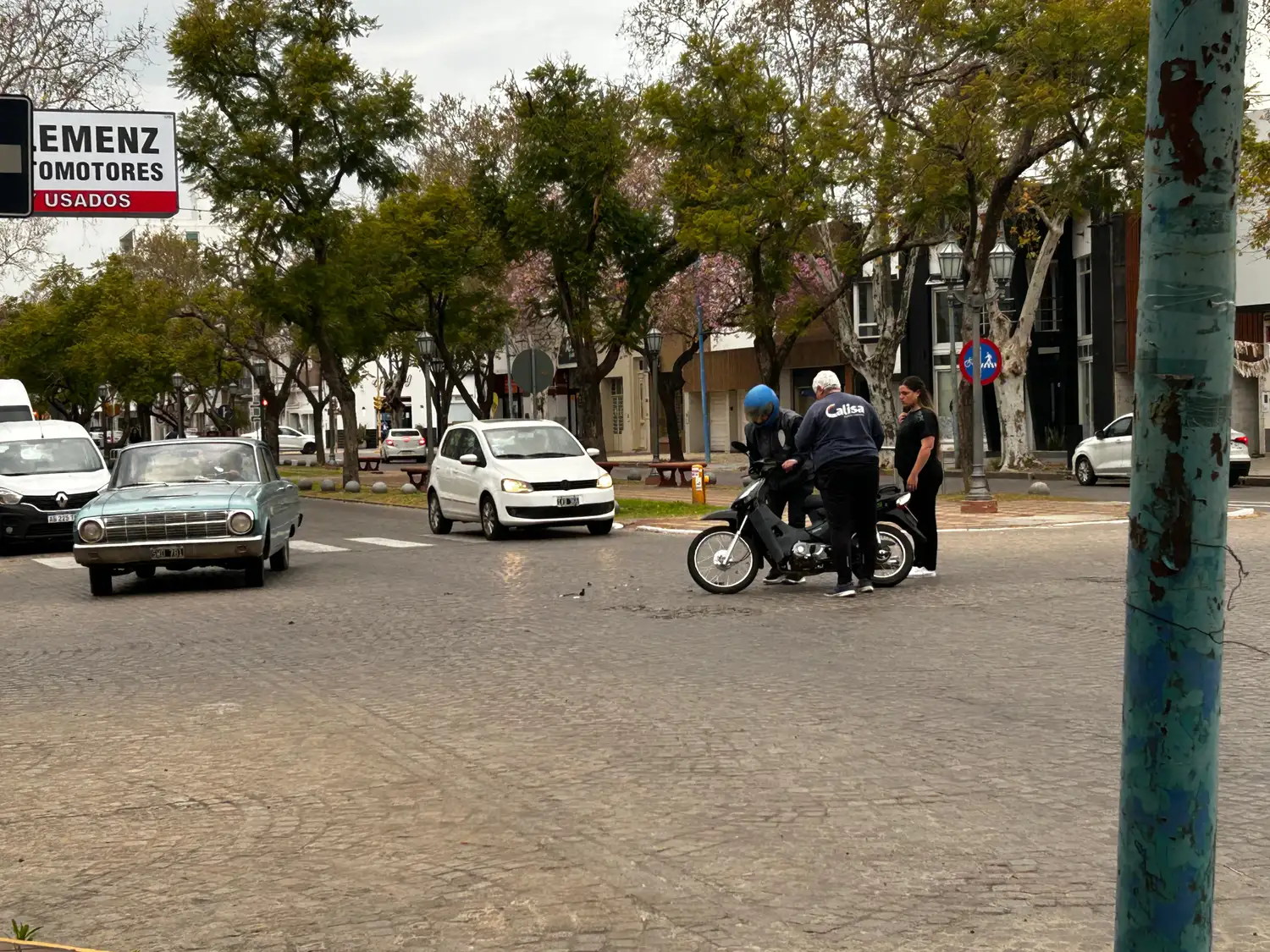 choque accidente bv roca y lamadrid - 3