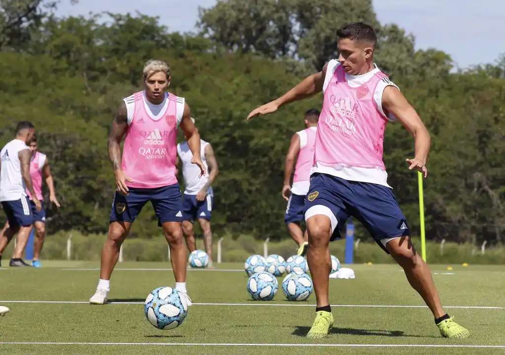 Campuzano se sumó a la pretemporada de Boca