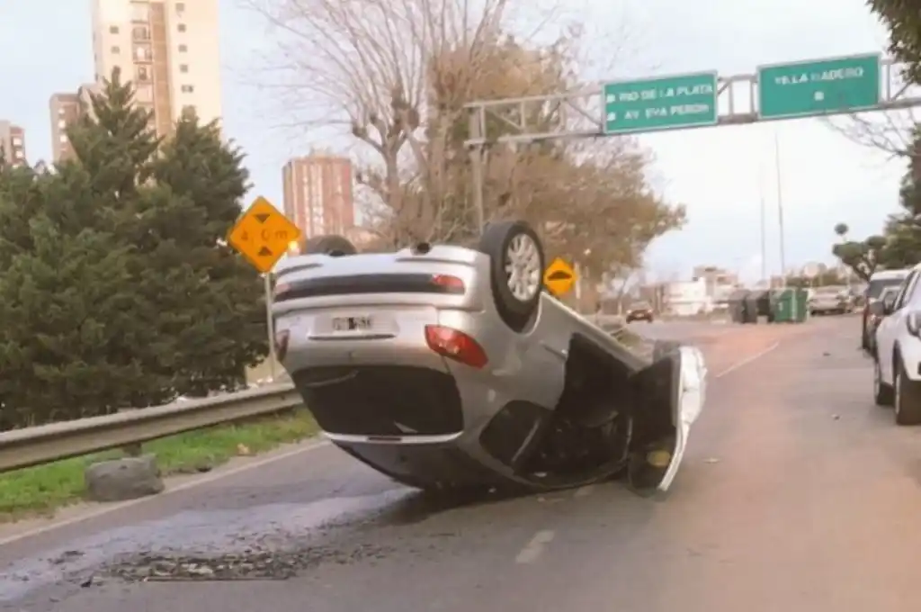 El siniestro vial sucedió en la madrugada del martes