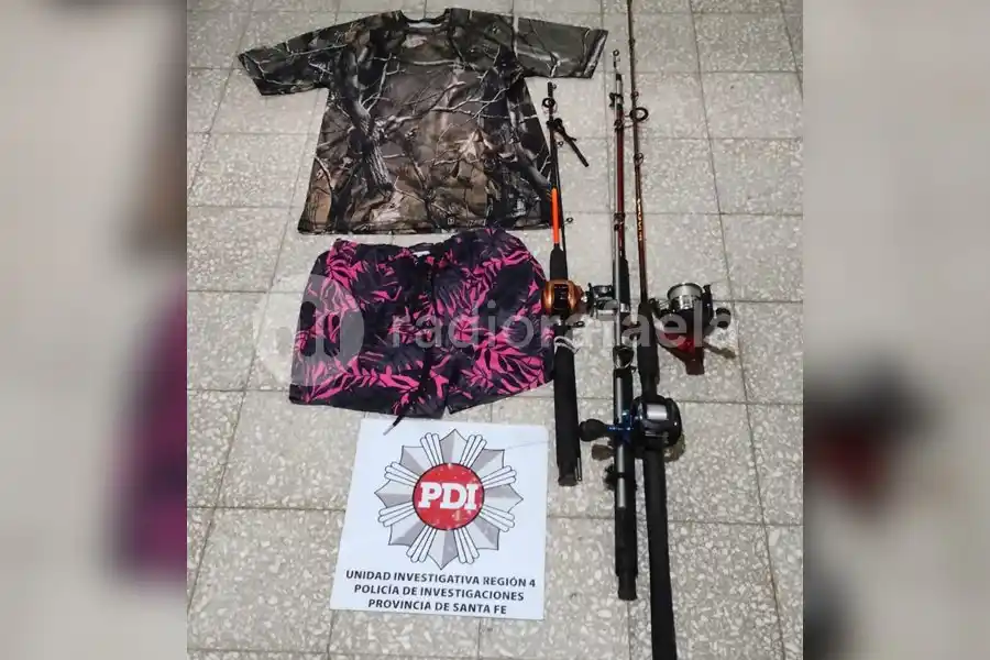 Se querían ir de pesca: desde el patio, dos menores le robaron reel, cañas y varias prendas