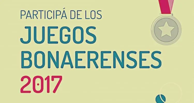Juegos Bonaerenses 2017: Comienza la Etapa Local para convencionales