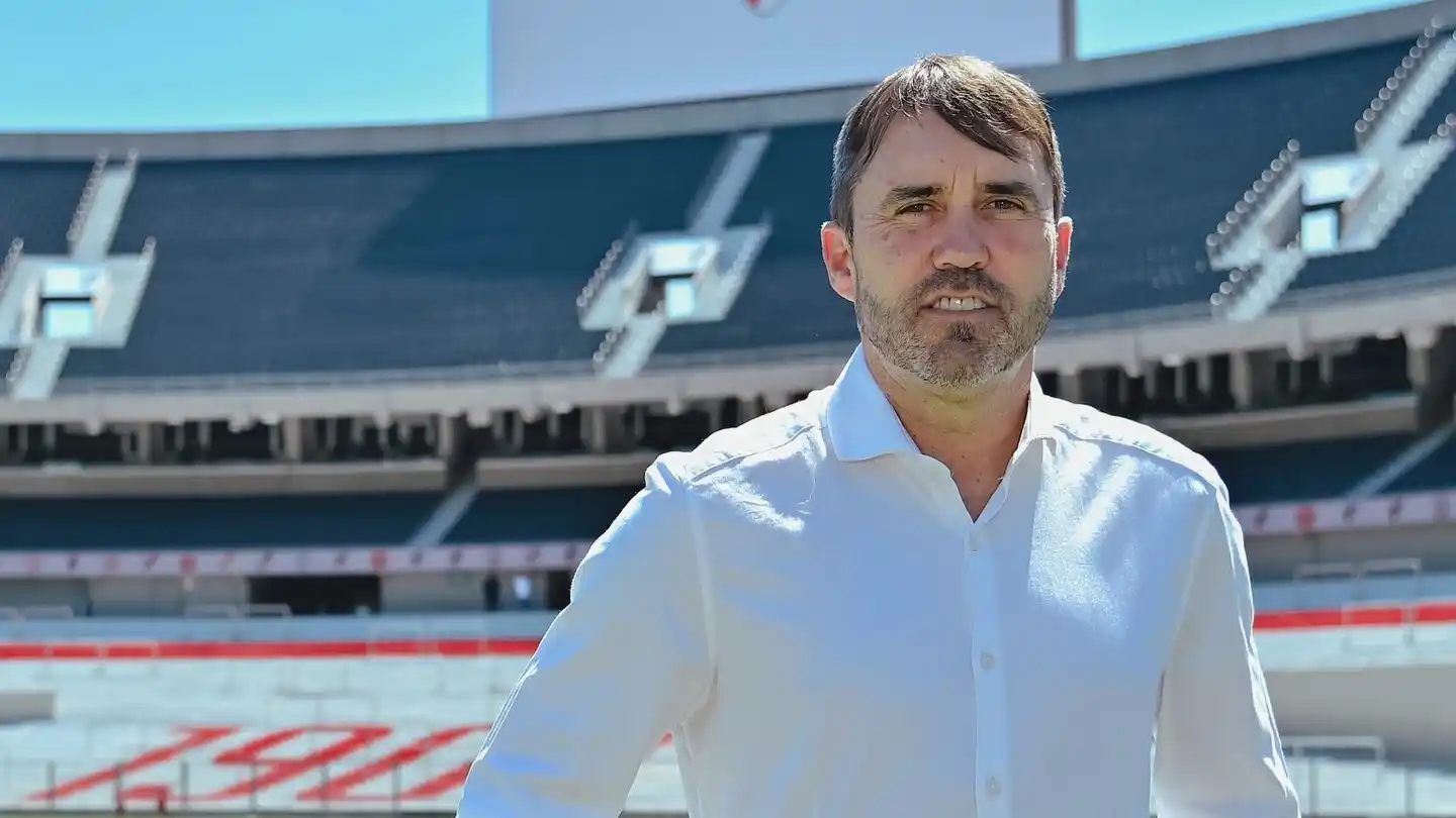 Coudet ya trabaja en River.