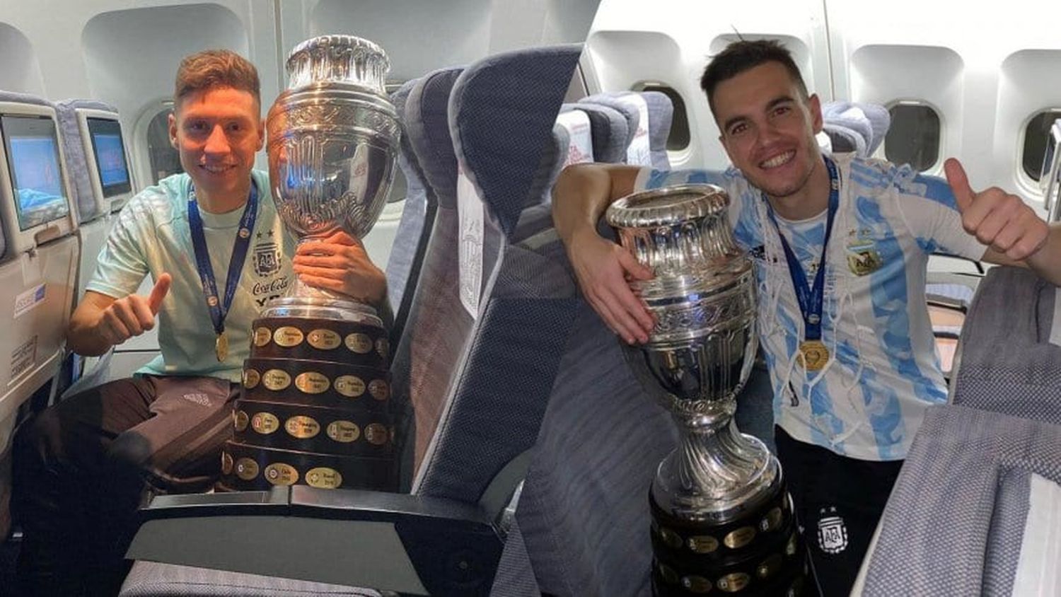 La Copa en casa: el equipo llegó a Ezeiza, no habrá caravana y recibirán al presidente
